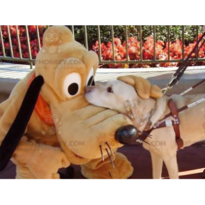 Myckey Mouse Famous Dog Pluto BIGGYMONKEY™ Mascot Costume -