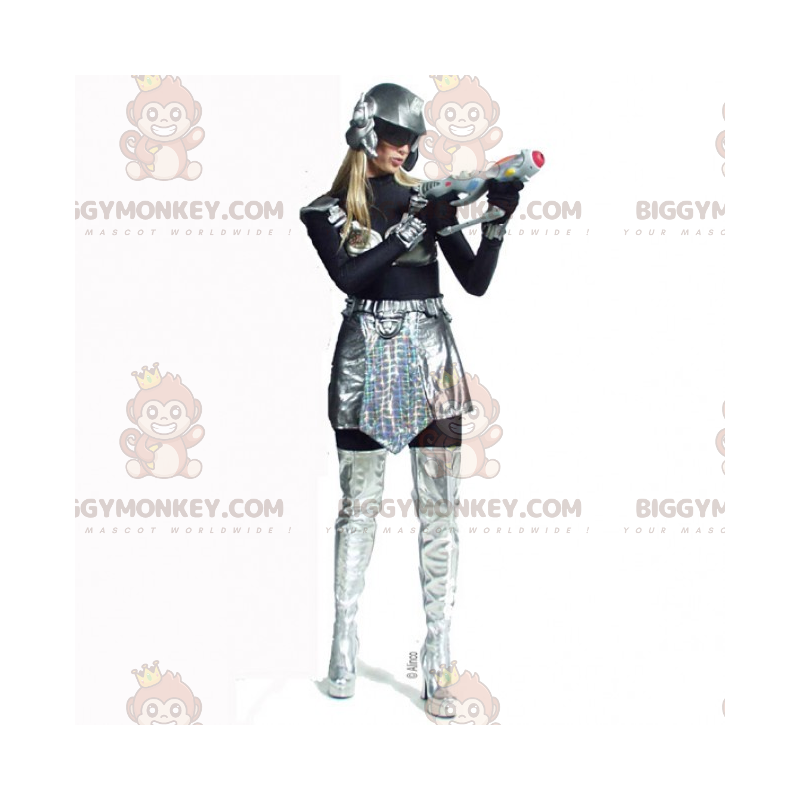 Costume da mascotte da supereroe galattico BIGGYMONKEY™ - Costume da mascotte da supereroe galattico BIGGYMONKEY™ -