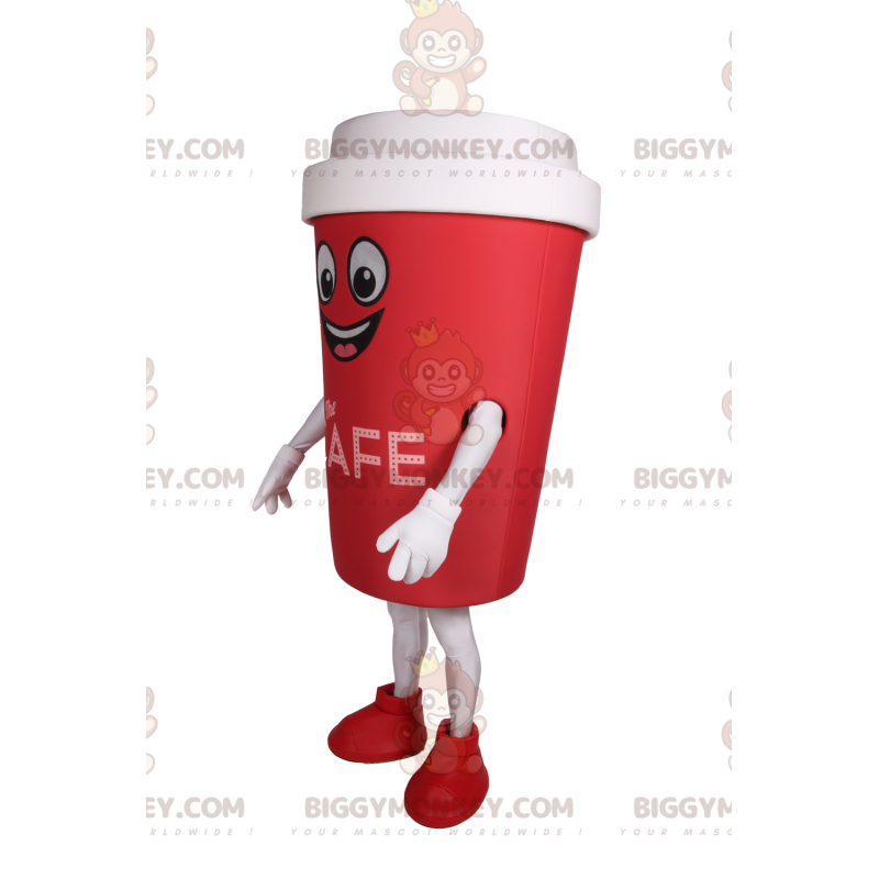 Takeout Cup BIGGYMONKEY™ Mascot Costume - Biggymonkey.com