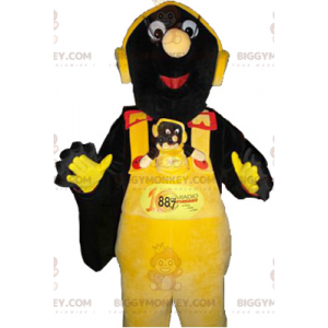Mole in overall BIGGYMONKEY™ mascottekostuum - Biggymonkey.com