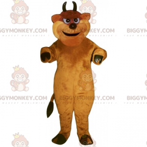 Mini Horned Bull BIGGYMONKEY™ maskotkostyme - Kumaskot - BIGGYMONKEY_016943 - BiggyMonkey.com