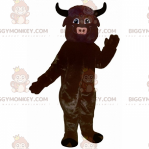 Enfärgad Bull BIGGYMONKEY™ maskotdräkt - Ko-maskot - BIGGYMONKEY_016954 - BiggyMonkey.com