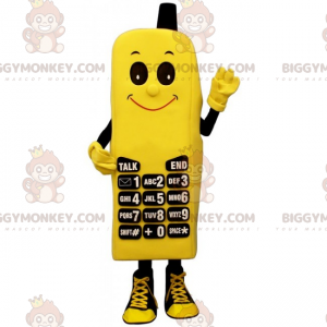 Kostým maskota BIGGYMONKEY™ pro telefon se smajlíkem –