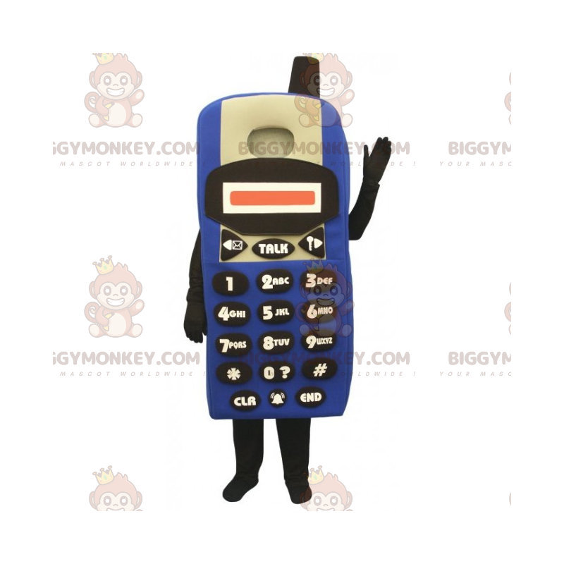 Matkapuhelin BIGGYMONKEY™ maskottiasu - Biggymonkey.com Matkapuhelin BIGGYMONKEY™ maskottiasu - Biggymonkey.com