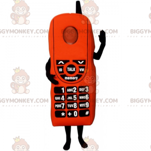 BIGGYMONKEY™-mascottekostuum voor mobiele telefoon -