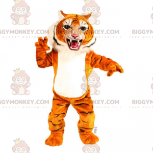 BIGGYMONKEY™ Open Mouth Tiger Mascot Costume - Biggymonkey.com