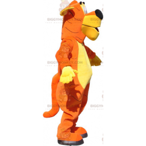 Disfraz de mascota BIGGYMONKEY™ de tigre bicolor naranja y amarillo - Mascotas tigre - BIGGYMONKEY_016974 - BiggyMonkey.com