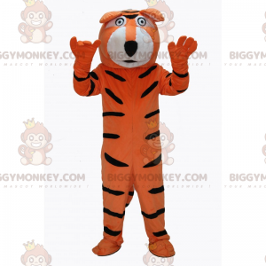 Kostým maskota Orange Tiger BIGGYMONKEY™ – Biggymonkey.com