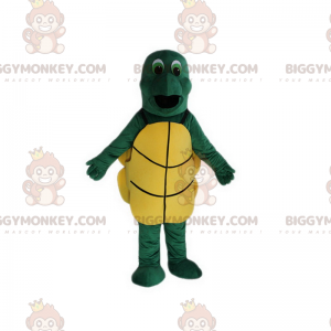 Disfraz de mascota tortuga de ojos verdes BIGGYMONKEY™ -