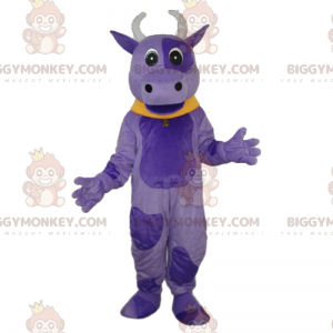 Purple Cow BIGGYMONKEY™ Mascot Costume - Biggymonkey.com
