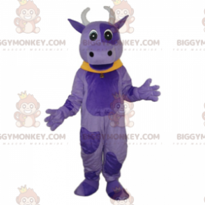 Kostým maskota Purple Cow BIGGYMONKEY™ - Krávy maskoti - BIGGYMONKEY_017019 - BiggyMonkey.com