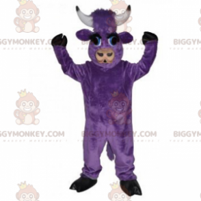 Purple Cow BIGGYMONKEY™ Mascot Costume – Biggymonkey.com