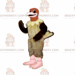 Disfraz de mascota buitre beige y negro BIGGYMONKEY™ - Mascota del pájaro - BIGGYMONKEY_017049 - BiggyMonkey.com
