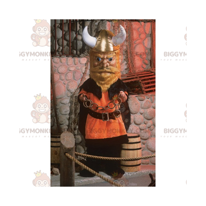 Traje de mascote loiro Viking BIGGYMONKEY™ – Biggymonkey.com