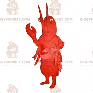Big Antennae Crawfish BIGGYMONKEY™ maskottiasu - Kalojen maskotit - BIGGYMONKEY_017075 - BiggyMonkey.com