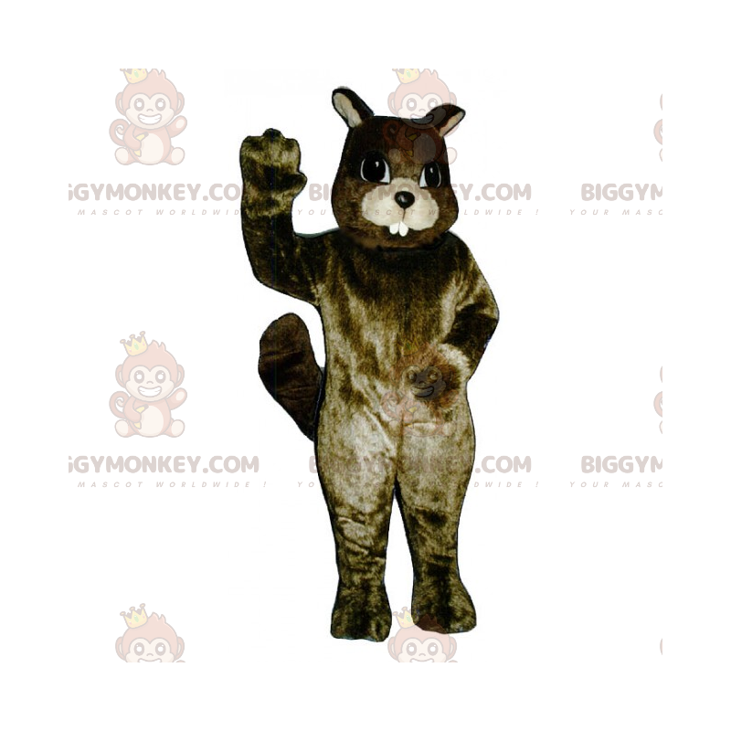 Στολή μασκότ Big Toothed Squirrel BIGGYMONKEY™ - Μασκότ σκίουρων - BIGGYMONKEY_017081 - BiggyMonkey.com