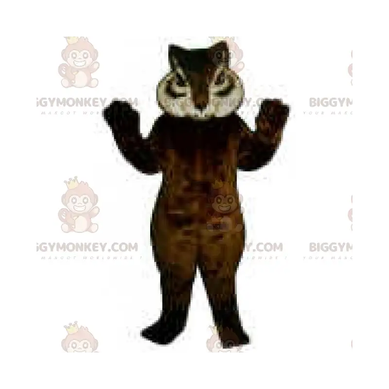 Großwangiges Eichhörnchen BIGGYMONKEY™ Maskottchen Kostüm - Großwangiges Eichhörnchen BIGGYMONKEY™ Maskottchen Kostüm -