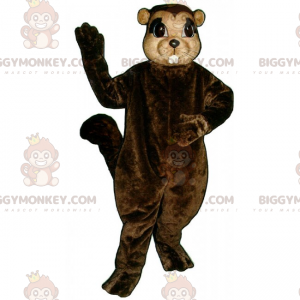 Big Eyed Squirrel BIGGYMONKEY™ maskotdräkt - Ekorrmaskot - BIGGYMONKEY_017083 - BiggyMonkey.com