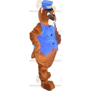 Squirrel BIGGYMONKEY™ Mascot Costume with Controller Outfit -