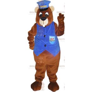Traje de mascote de esquilo BIGGYMONKEY™ com roupa de