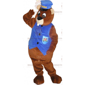 Traje de mascote de esquilo BIGGYMONKEY™ com roupa de