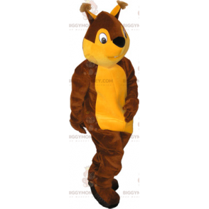 Bicolor Squirrel BIGGYMONKEY™ maskottiasu - Orava-maskotit - BIGGYMONKEY_017094 - BiggyMonkey.com