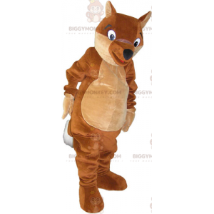 Costume da mascotte scoiattolo marrone BIGGYMONKEY™ -