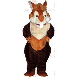 Traje de mascote de esquilo vermelho BIGGYMONKEY™ –