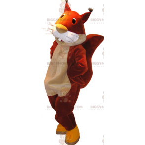 Disfraz de mascota de ardilla roja BIGGYMONKEY™ -