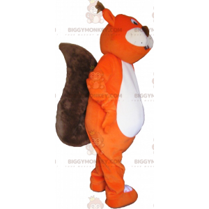 Red and White Squirrel BIGGYMONKEY™ Mascot Costume -