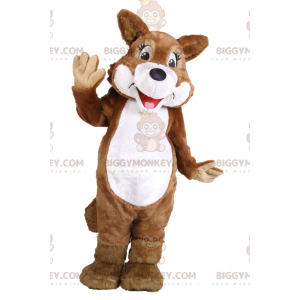 Hymyilevän oravan BIGGYMONKEY™ maskottiasu - Biggymonkey.com