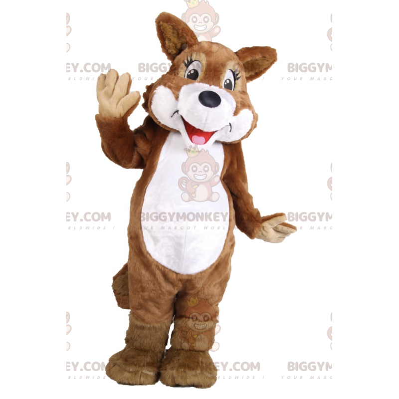 Smilende ekorn BIGGYMONKEY™ maskotkostyme - Ekornmaskotter - BIGGYMONKEY_017108 - BiggyMonkey.com