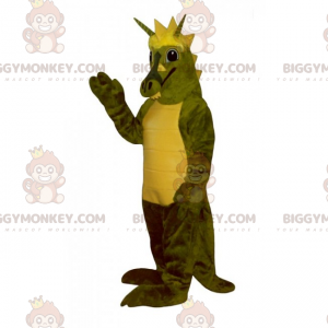 BIGGYMONKEY™ maskottiasu Dinosaur Fancy Mekko - Dinosaurusten maskotit - BIGGYMONKEY_017109 - BiggyMonkey.com