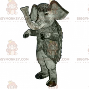 Pitkäkarvainen norsu BIGGYMONKEY™ maskottiasu - Elefantti-maskotit - BIGGYMONKEY_017111 - BiggyMonkey.com