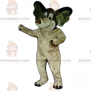 Two Tone Elephant BIGGYMONKEY™ Mascot Costume - Biggymonkey.com