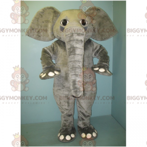 Gray Elephant BIGGYMONKEY™ Mascot Costume - Biggymonkey.com