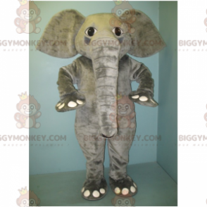  Kostium maskotka szary słoń BIGGYMONKEY™ - Maskotki słonia - BIGGYMONKEY_017131 - BiggyMonkey.com