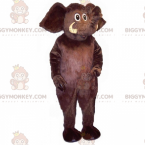 Black Elephant BIGGYMONKEY™ maskotkostyme - Elefantmasker - BIGGYMONKEY_017133 - BiggyMonkey.com