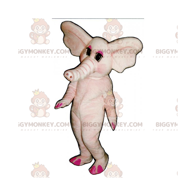 Pink Elephant BIGGYMONKEY™ maskotkostume - Biggymonkey.com Pink Elephant BIGGYMONKEY™ maskotkostume - Biggymonkey.com