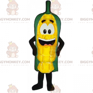 Kostium maskotka Big Grinning Corncob BIGGYMONKEY™ - Maskotka warzywna - BIGGYMONKEY_017147 - BiggyMonkey.com