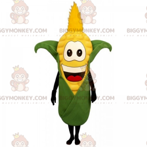 Costume de mascotte BIGGYMONKEY™ d'épi de Mais avec grand