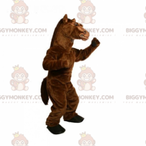 Costume de mascotte BIGGYMONKEY™ d'étalon - Mascottes Cheval - BIGGYMONKEY_017157 - BiggyMonkey.com
