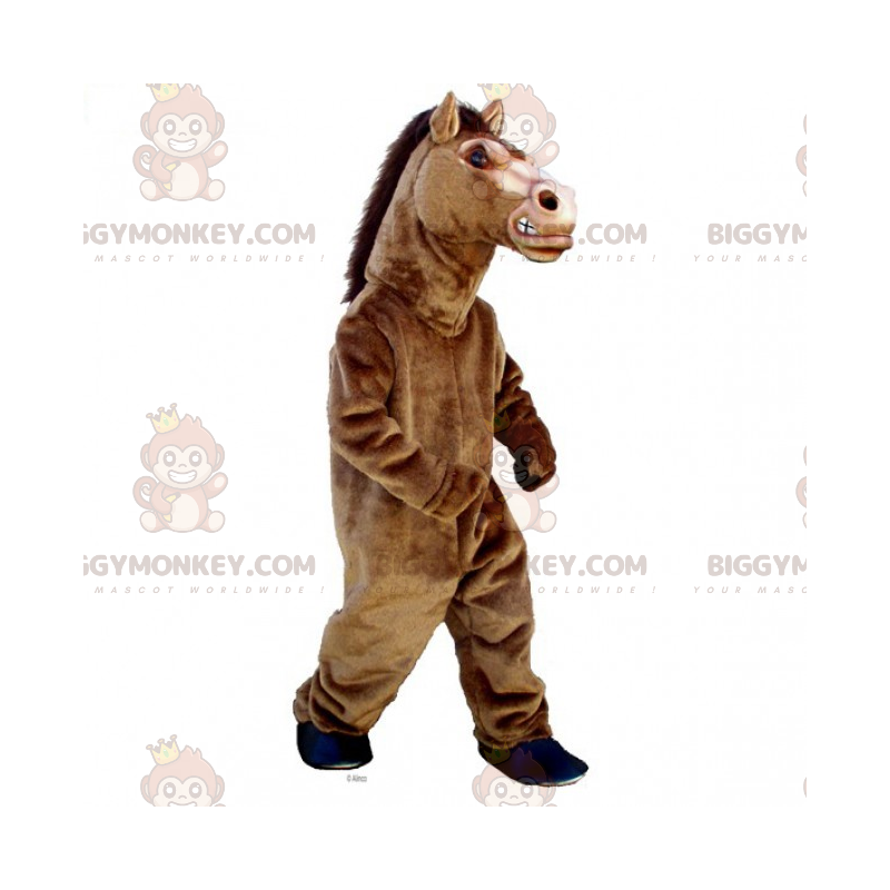 Disfraz de mascota BIGGYMONKEY™ de semental enojado - Disfraz de mascota BIGGYMONKEY™ de semental enojado -