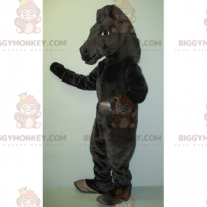 Costume de mascotte BIGGYMONKEY™ d'étalon noir - Biggymonkey.com