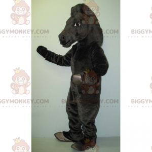 Svart hingst BIGGYMONKEY™ maskotdräkt - BiggyMonkey maskot