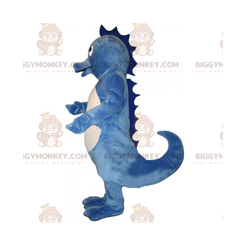 Blauw zeepaardje BIGGYMONKEY™ mascottekostuum - Biggymonkey.com Blauw zeepaardje BIGGYMONKEY™ mascottekostuum - Biggymonkey.com