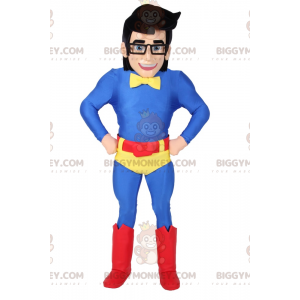 Costume de mascotte BIGGYMONKEY™ d'homme en tenue de super