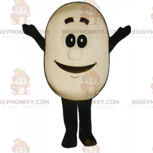 Egg BIGGYMONKEY™ Mascot Costume with Smile - Biggymonkey.com