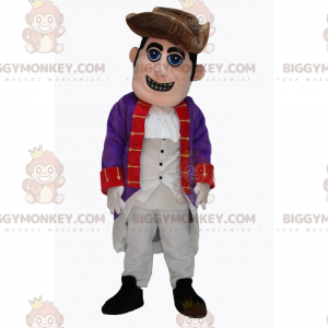 18th Century Officer BIGGYMONKEY™ Mascot Costume -