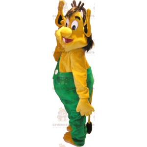  Costume da mascotte Ogre giallo BIGGYMONKEY™ - Mascotte dei mostri - BIGGYMONKEY_017204 - BiggyMonkey.com